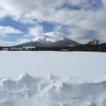 岩手山。富士山と同じくらいキレイな山でした。