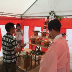 地鎮祭、タイセイホーム、新築、高知