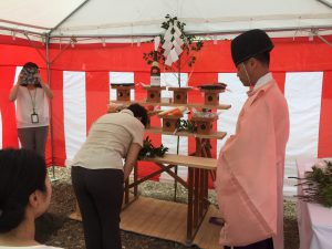 地鎮祭、タイセイホーム、新築、高知