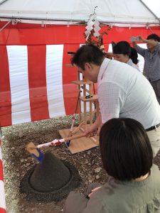 地鎮祭、タイセイホーム、新築、高知