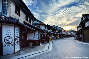 岡山の美観地区は、美しい街並みと古いものを守る建築の技術、心得が素晴らしい観光地です。趣をからだいっぱいに感じます。