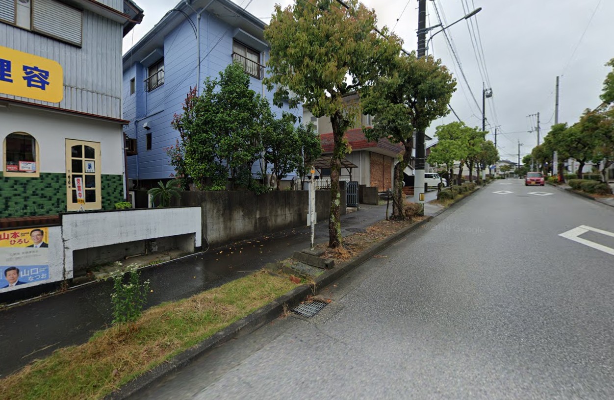 平和団地東バス停